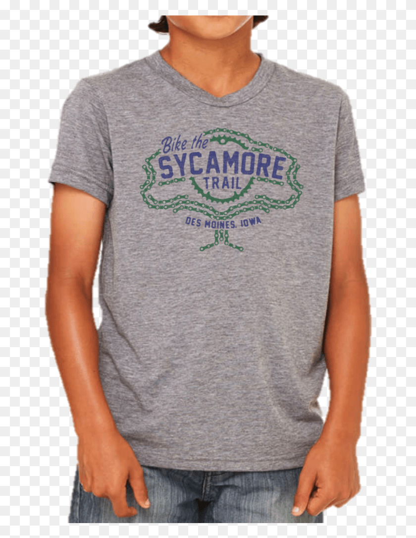 664x1025 Kids Sycamore Trail Tee T Shirt, Clothing, Apparel, T-shirt HD PNG Download