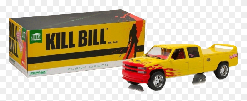 979x358 Kill Bill Truck, Vehicle, Transportation, Person HD PNG Download