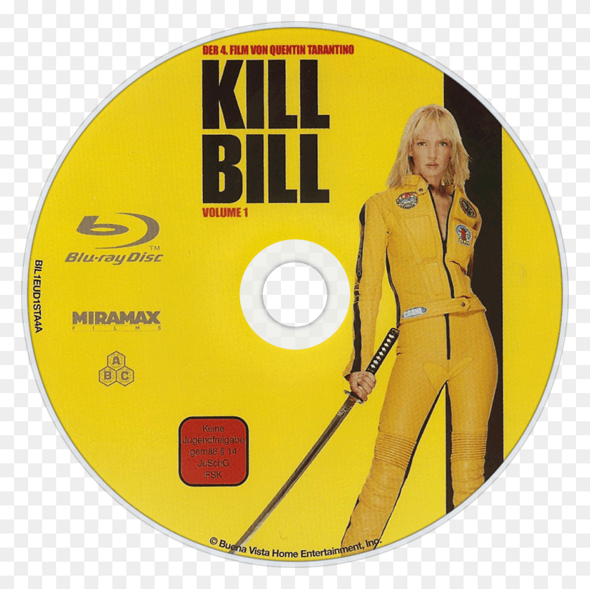 1000x1000 Kill Bill Vol Kill Bill Volumen 1 Blu Ray, Person, Human, Disk HD PNG Download