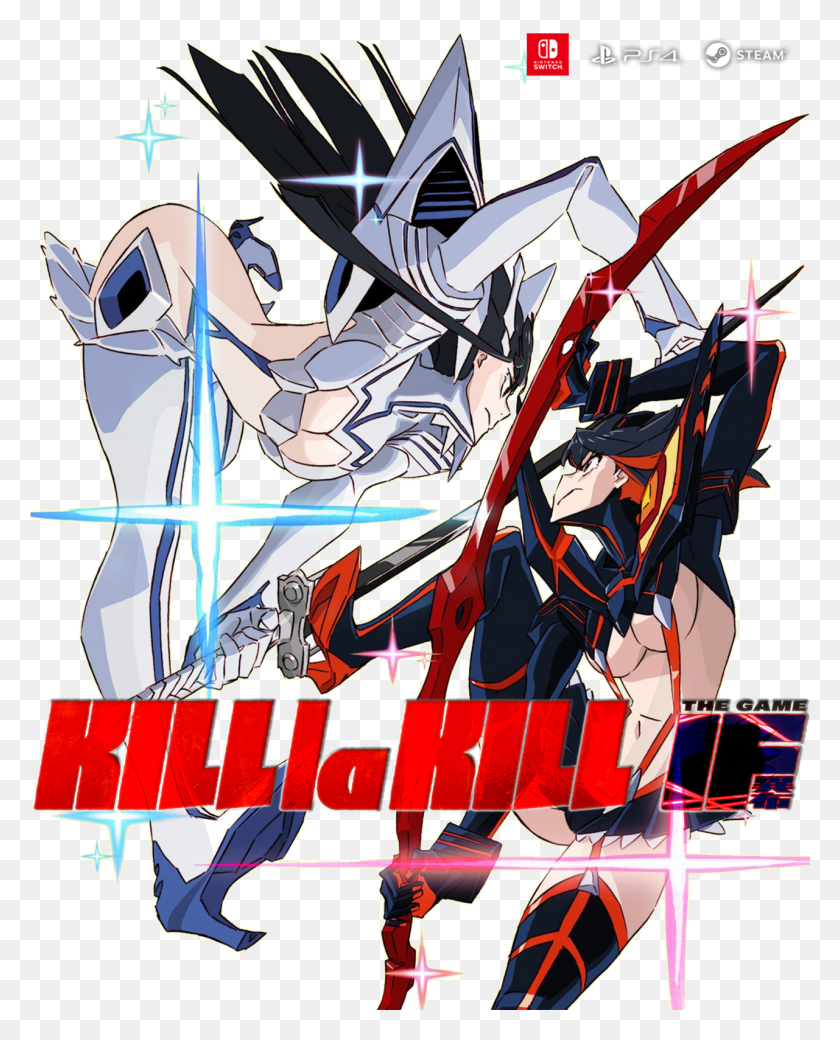 1281x1611 Kill La Kill If Game Обложка, Комиксы, Книга Hd Png Скачать