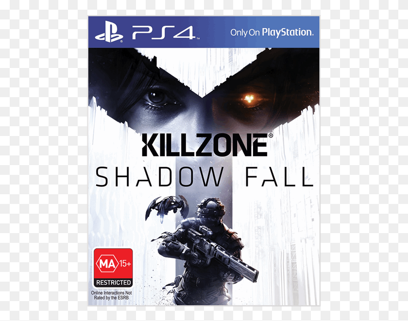 483x601 Kill Zone Shadow Fall, Плакат, Реклама, Шлем Hd Png Скачать