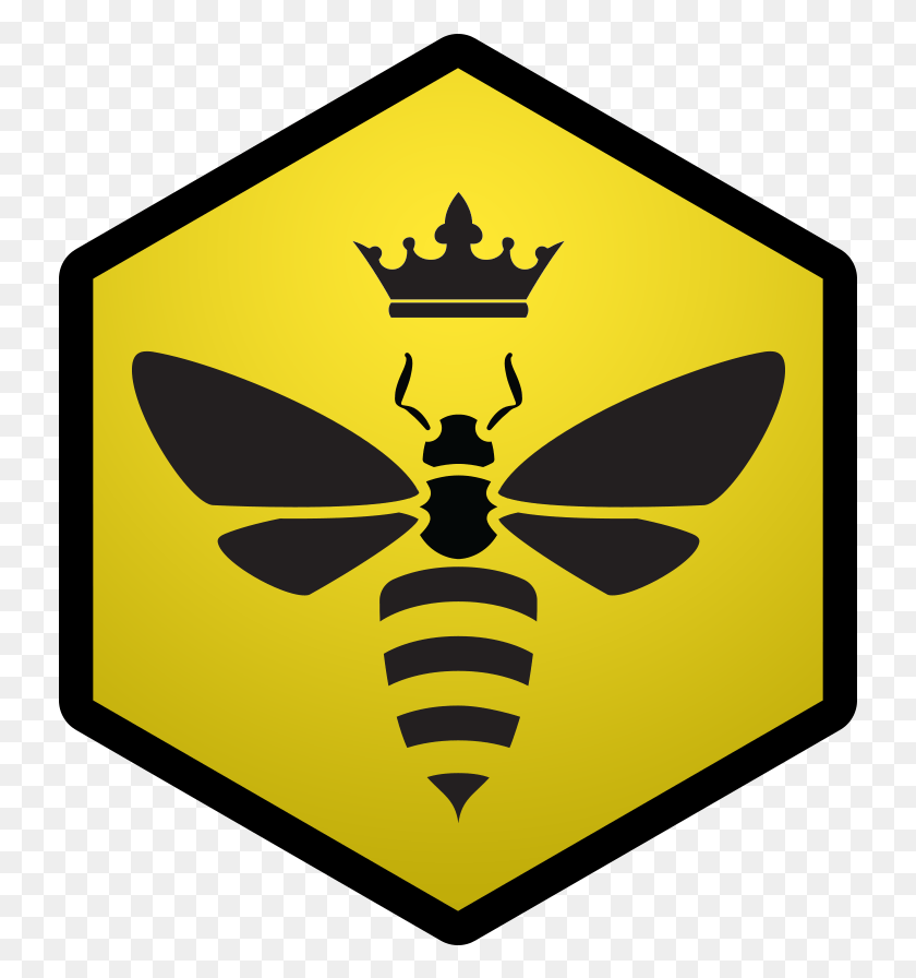 733x836 Killer Bee Logo Design, Symbol, Logo, Trademark HD PNG Download