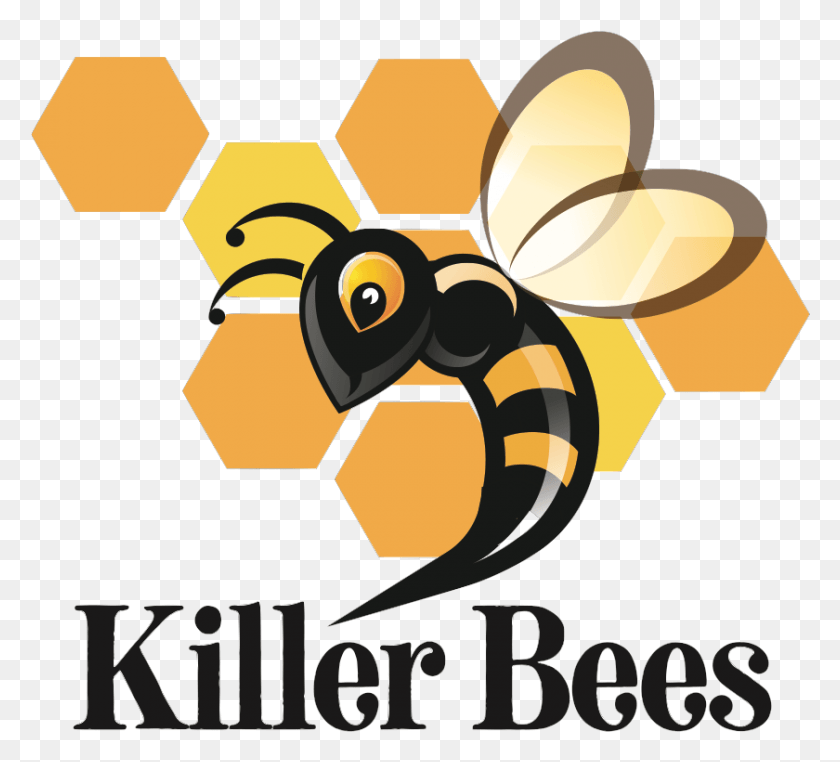 840x756 Killer Bees Illustration, Poster, Advertisement, Flyer HD PNG Download