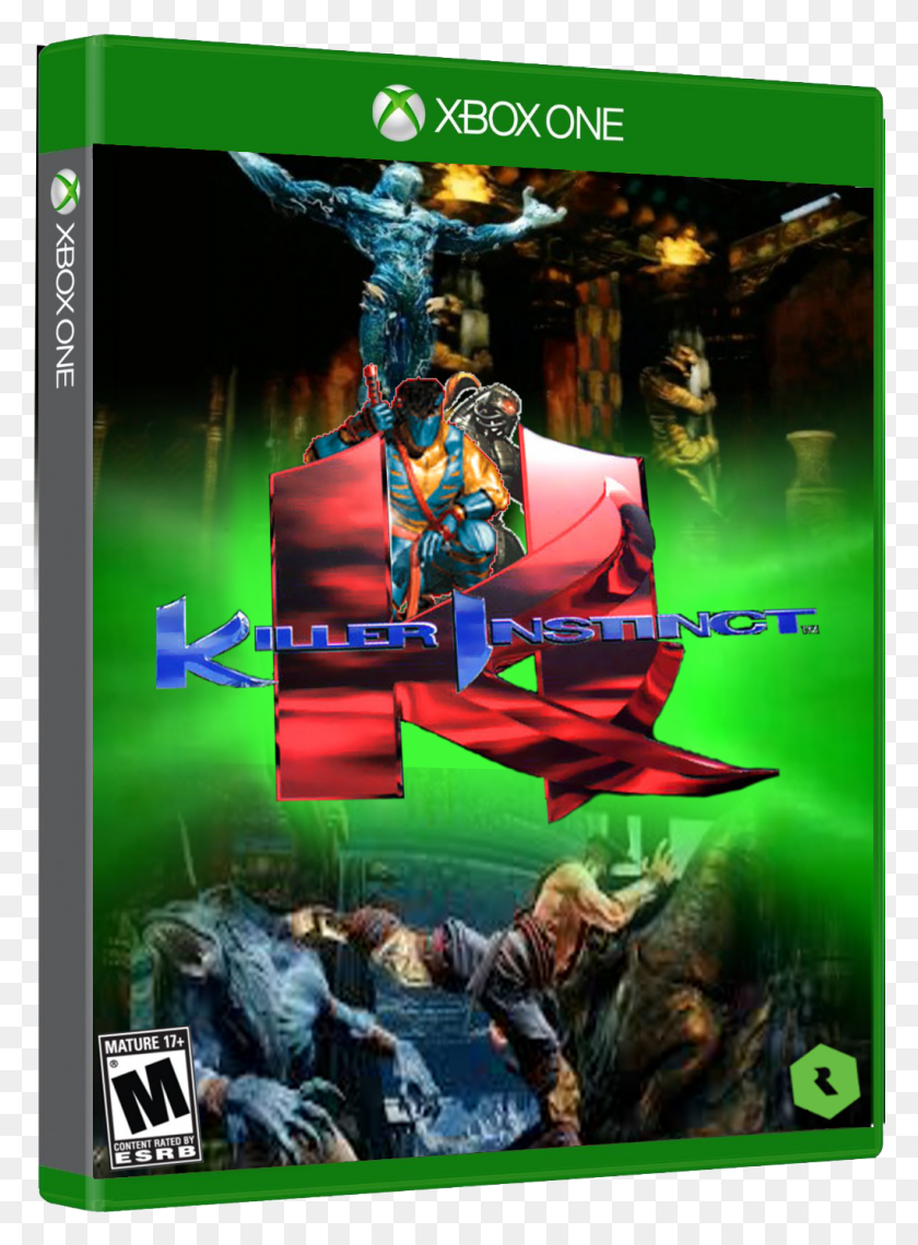 1021x1415 Killer Instinct Box Cover Killer Instinct Xbox One Box, Person, Human, Poster HD PNG Download
