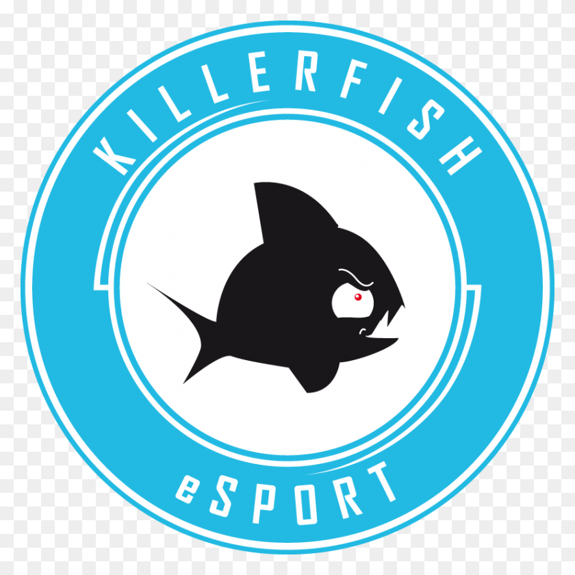 827x827 Killerfish Esport, Logotipo, Símbolo, Marca Registrada Hd Png