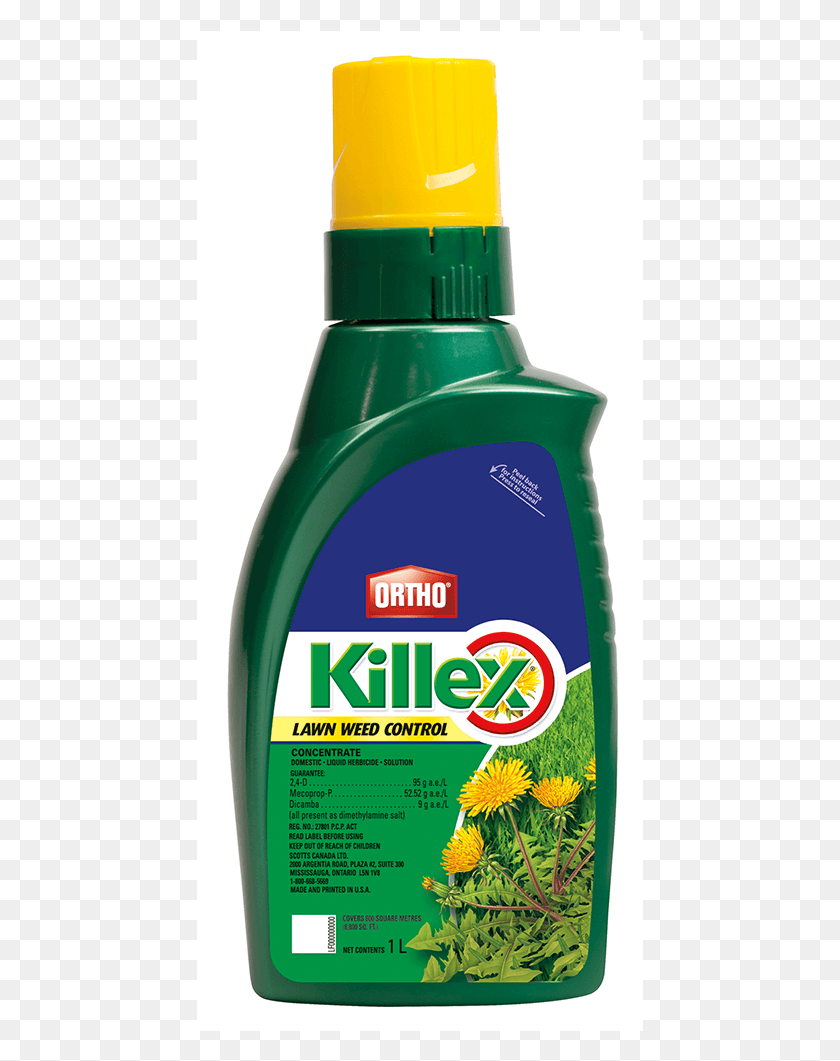 447x1001 Killex Product Image Killex Weed Killer, Label, Text, Bottle HD PNG Download