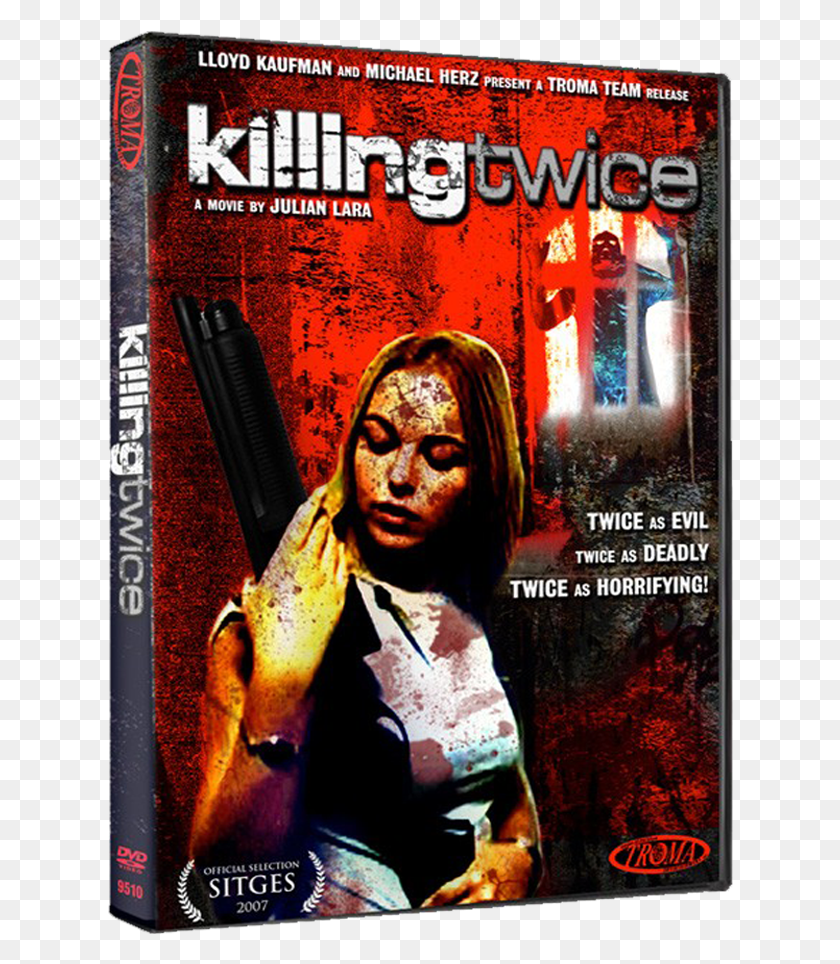 626x904 Killing Twice Dvd Book Cover, Poster, Advertisement, Flyer HD PNG Download
