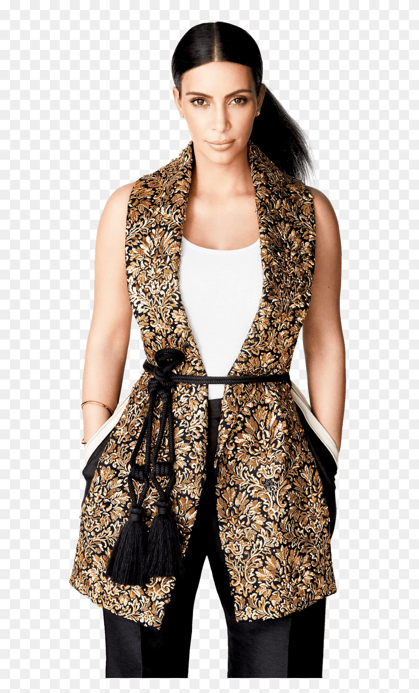 570x1328 Kim Kardashian, Clothing, Apparel, Dress HD PNG Download