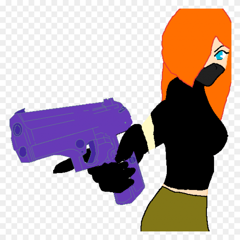1000x1000 Kim Possible Illustration, Person, Human, Toy HD PNG Download