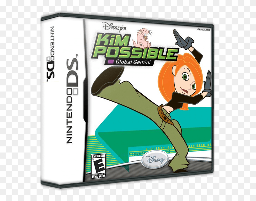 576x599 Kim Possible Nintendo Ds, Electronics, Advertisement, Poster HD PNG Download