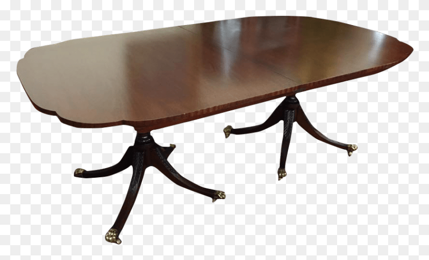 821x473 Kindel Furniture Mahogany Table Coffee Table, Dining Table, Tabletop, Lamp HD PNG Download