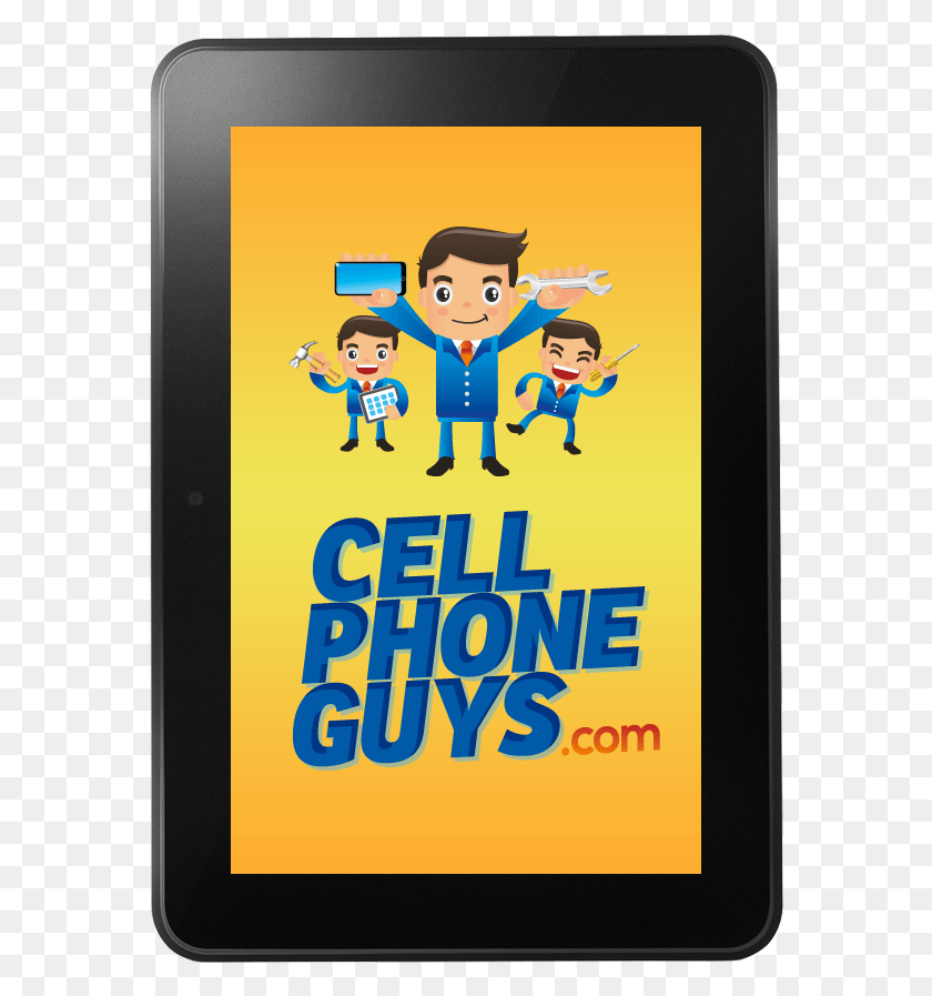 572x837 Kindle Fire Cartoon, Computer, Electronics, Poster HD PNG Download