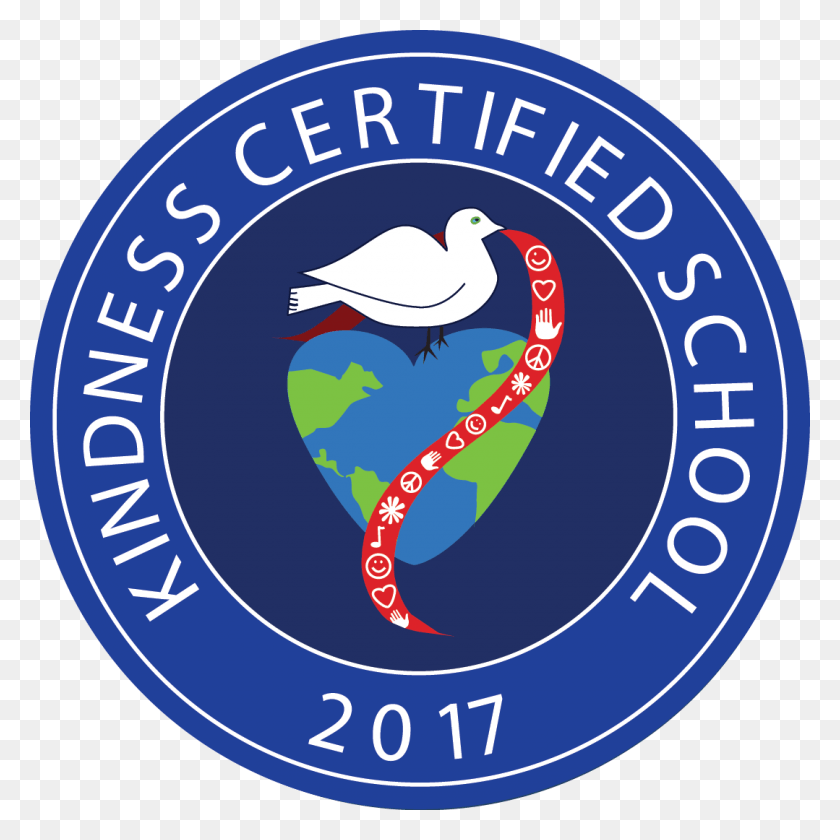 1079x1080 Kindness Certified School Seal 2017 Emblem, Label, Text, Logo Descargar Hd Png