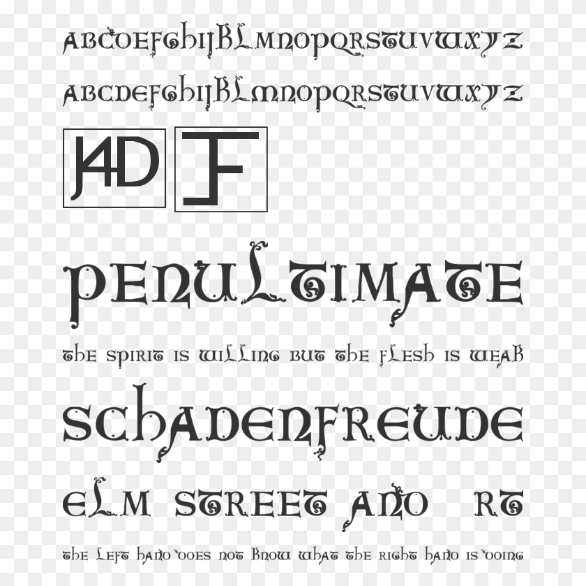 660x779 King Arthur Font Preview Norsemen, Text, Alphabet, Letter Descargar Hd Png