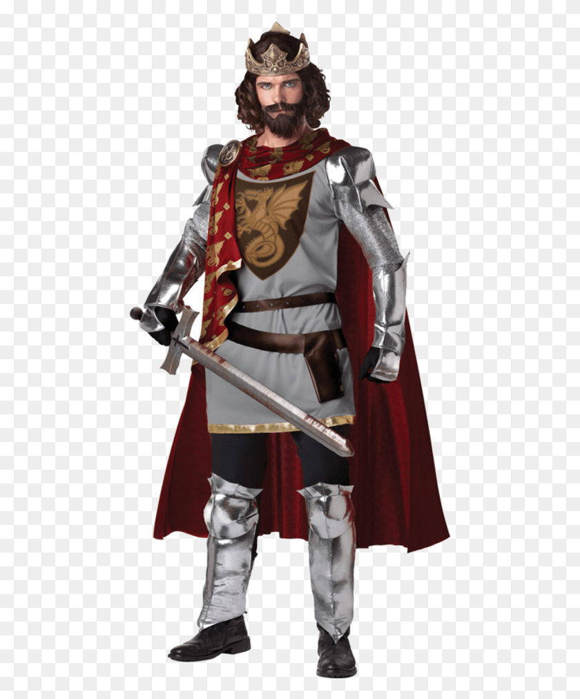 467x952 King Arthur King Arthur Costume, Person, Human, Knight HD PNG Download