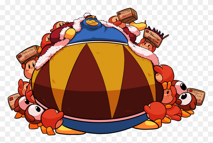 3144x2036 King Dedede Furaffinity, Food, Sweets, Confectionery HD PNG Download