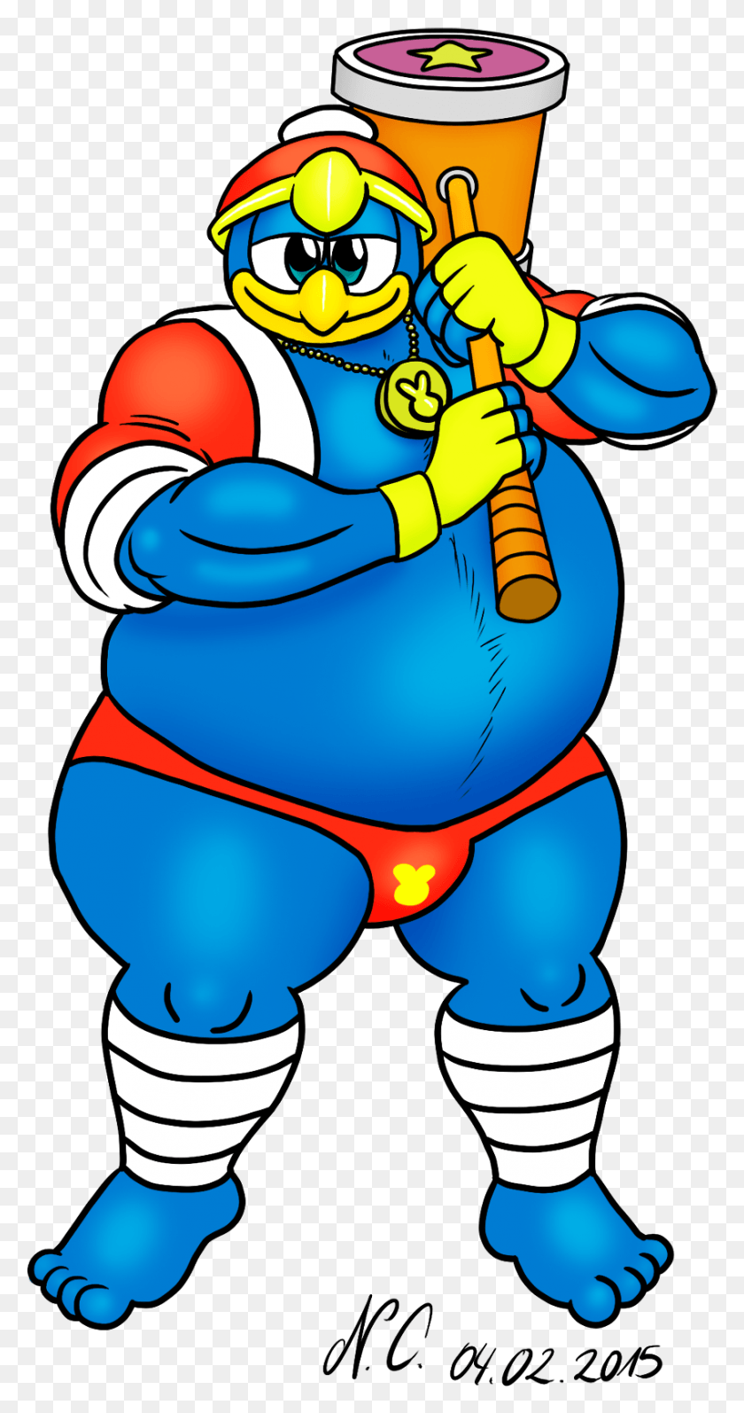848x1668 King Dedede With A More Revealing Outfit Handsome King Dedede, Leisure Activities, Musical Instrument, Life Buoy HD PNG Download