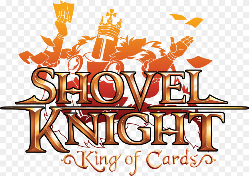 1001x705 King Of Cards Review Shovel Knight King Of Cards Logo, Book, Publication, Text Clipart PNG