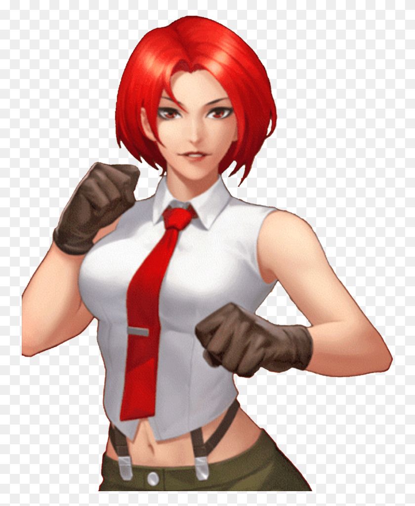 753x965 King Of Fighters 98 Um Ol Vanessa By Hes6789 Cartoon, Tie, Accessories, Accessory HD PNG Download