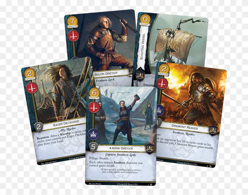 700x601 King Of The Isles Expansion For Got Game Of Thrones Card Game King, Person, Human, Skateboard HD PNG Download