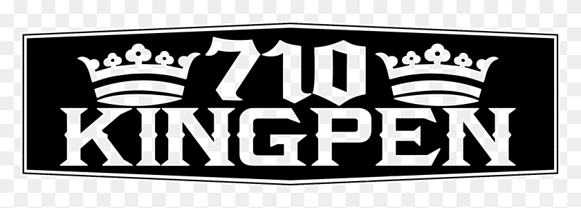 2418x753 King Pen Logo Skywalker Og Vape Pen, Texto, Etiqueta, Número Hd Png