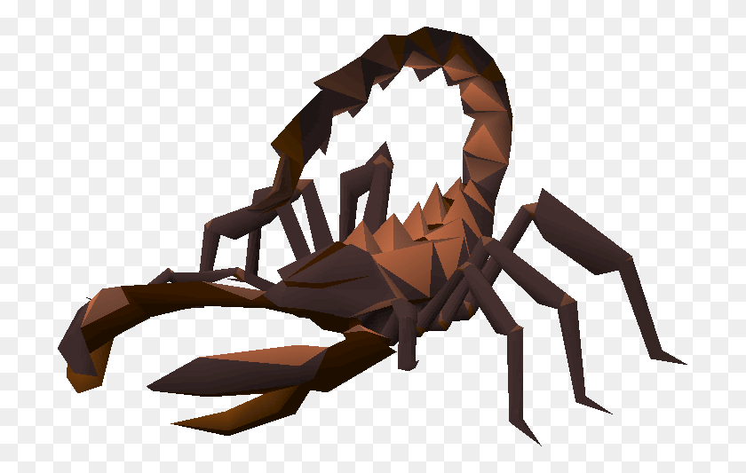 709x473 King Scorpion Runescape, Paper, Origami HD PNG Download