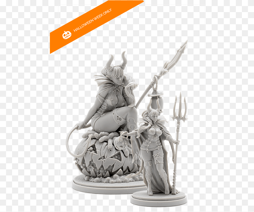 Kingdom Death Monster Satan, Figurine, Adult, Bride, Female Sticker PNG