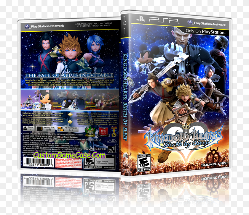 730x667 Kingdom Hearts Birth By Sleep Birth By Sleep Cover, Person, Human, Disk HD PNG Download