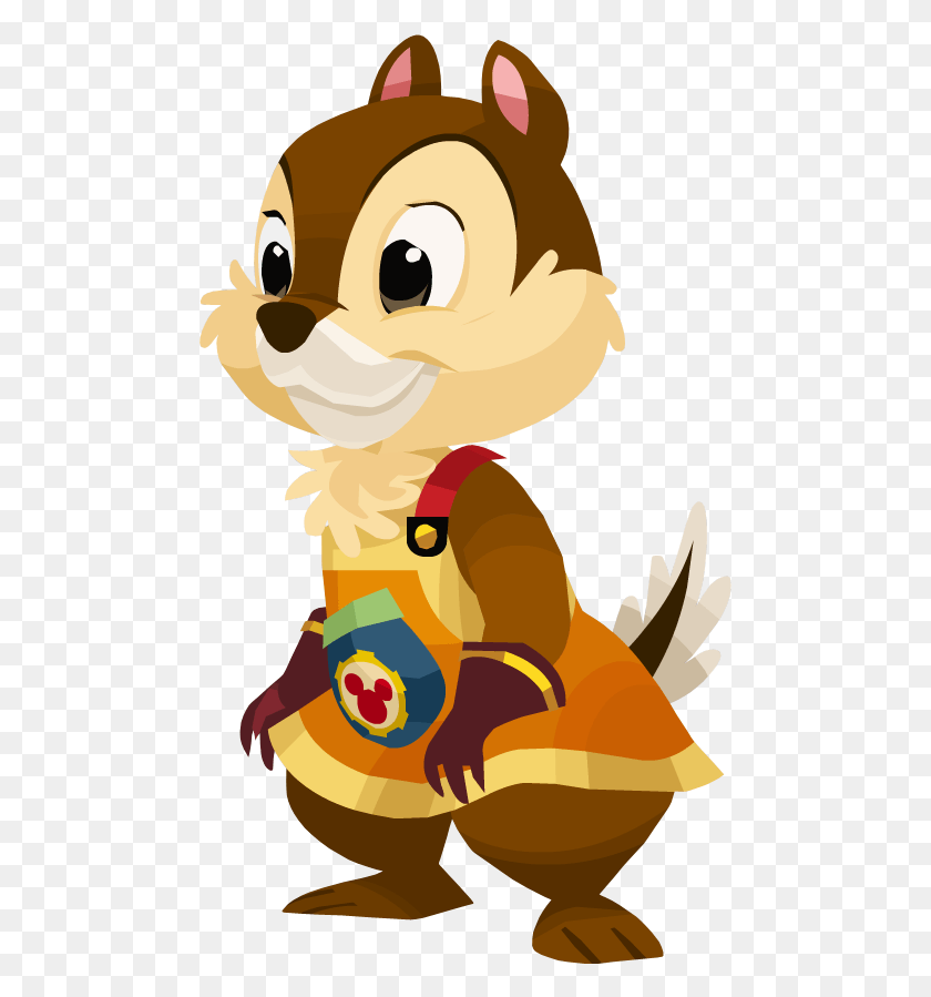 481x839 Kingdom Hearts Clipart Chip Dale Chip N Dale Kh, Mamífero, Animal, Roedor Hd Png