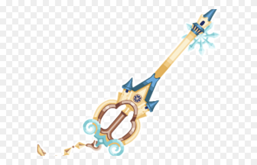 640x480 Kingdom Hearts Clipart Keyblade Illustration, Weapon, Weaponry, Spear HD PNG Download