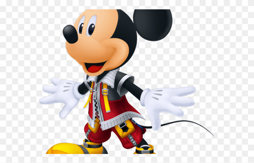 586x481 Kingdom Hearts Клипарт Король Микки Kingdom Hearts 3 Король Микки, Игрушка, Талисман, Костюм Hd Png Скачать
