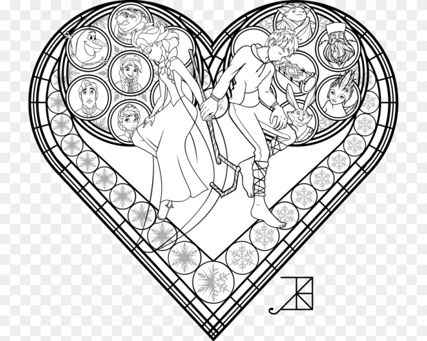 728x670 Kingdom Hearts Coloring Pages Coloring Pages Stained Glass Disney, Art, Person, Baby, Face Sticker PNG