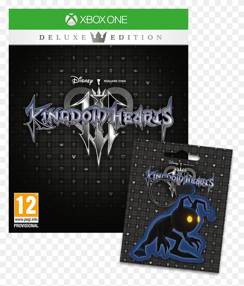 850x1007 Descargar Png Kingdom Hearts Iii Kingdom Hearts 3 Logo, Texto, Papel, Poster Hd Png