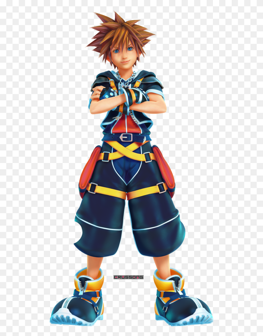 527x1012 Kingdom Hearts Iii Photo Sora Kingdom Hearts Iii, Costume, Person, Human HD PNG Download