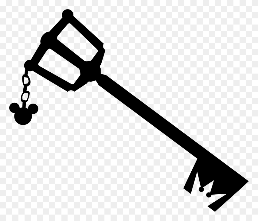 2048x1736 Kingdom Hearts Keyblade Silhouette Free Kingdom Hearts Keyblade Silhouette, Symbol, Key, Weapon HD PNG Download