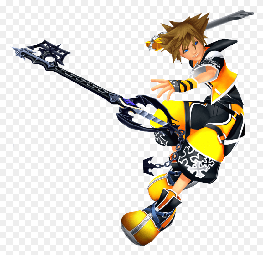 905x874 Kingdom Hearts Kingdom Hearts Keyblades Sora, Person, Human, People HD PNG Download