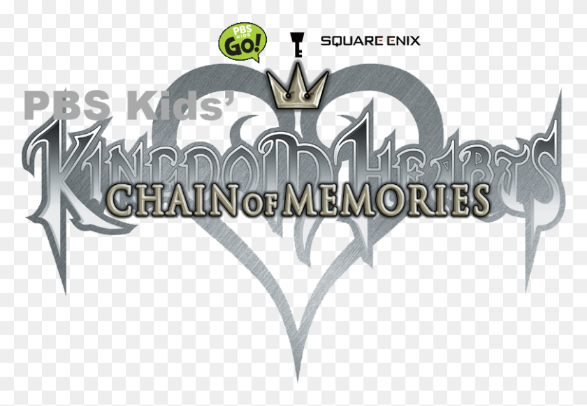 809x542 Kingdom Hearts Re Chain Of Memories Logo, Symbol, Text, Word HD PNG Download