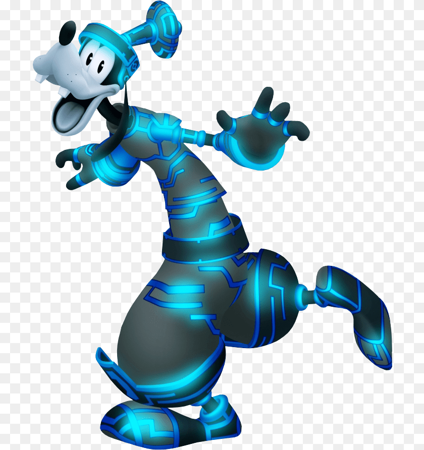 Kingdom Hearts Tron Goofy, Robot, Baby, Person, Face Transparent PNG