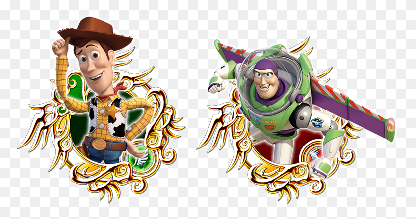 774x384 Descargar Png Kingdom Hearts Union X Gana Personajes De Toy Story Toy Story Kingdom Hearts, Gráficos, Persona Hd Png
