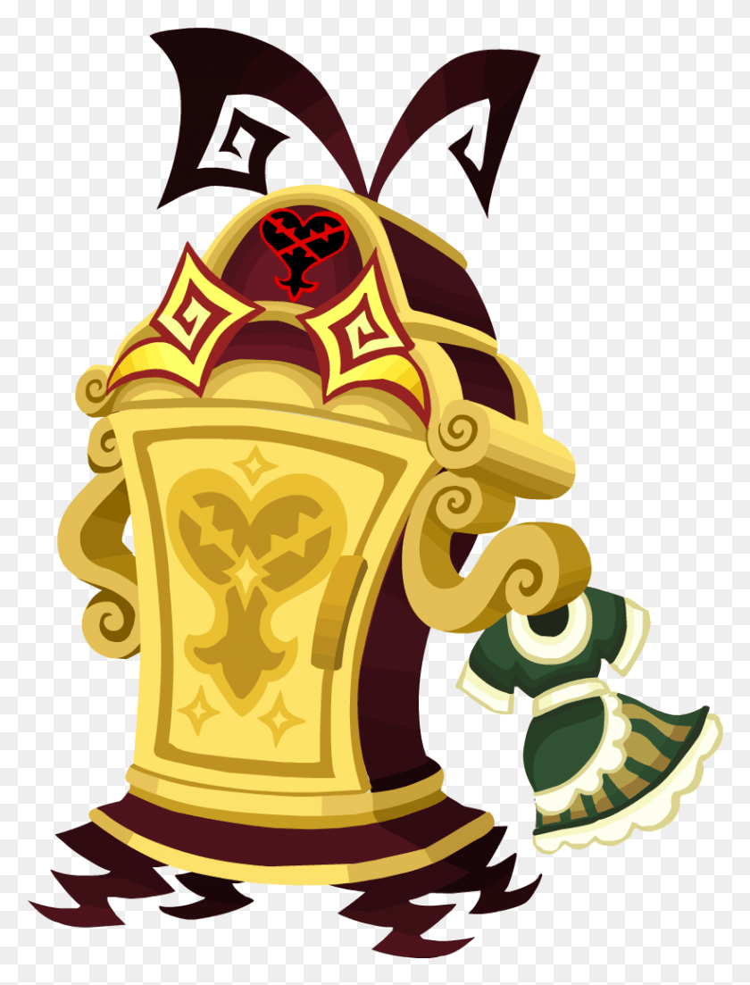 819x1096 Kingdom Hearts Wiki Illustration, Trophy, Gold HD PNG Download