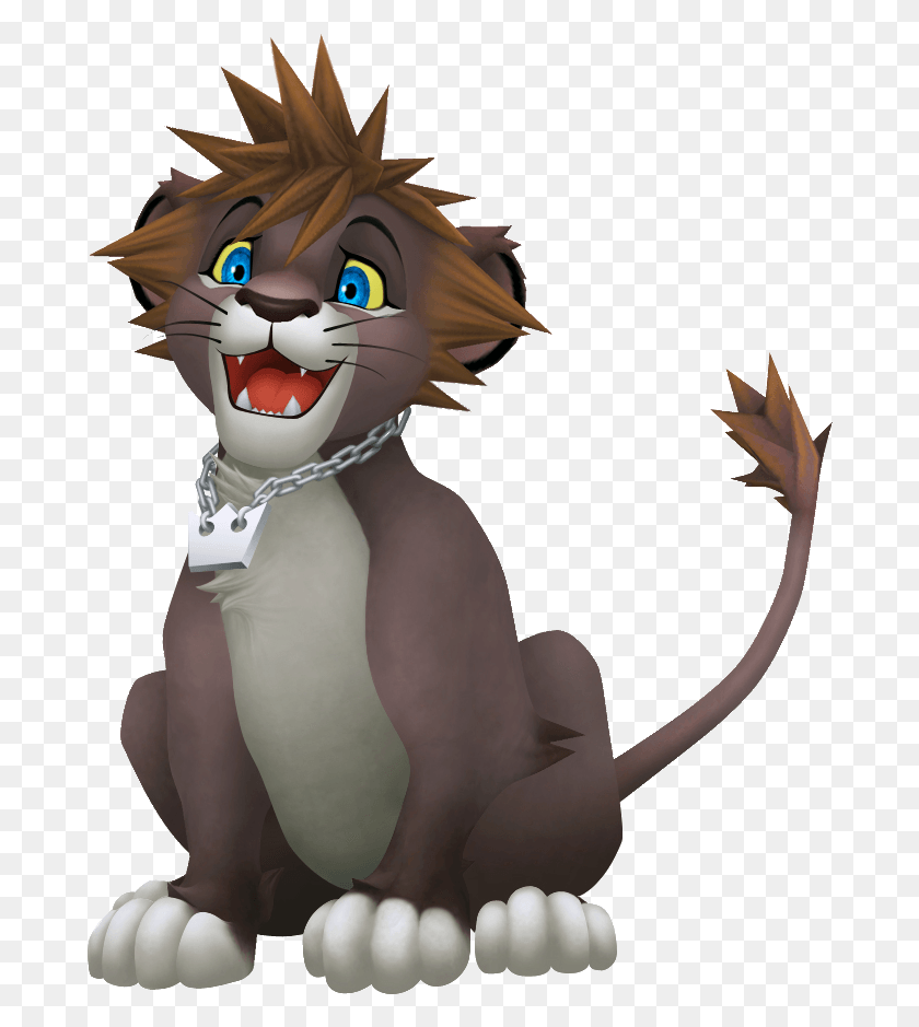 682x879 Kingdom Hearts Wiki Kingdom Hearts 2 Sora Lion, Mammal, Animal, Wildlife HD PNG Download