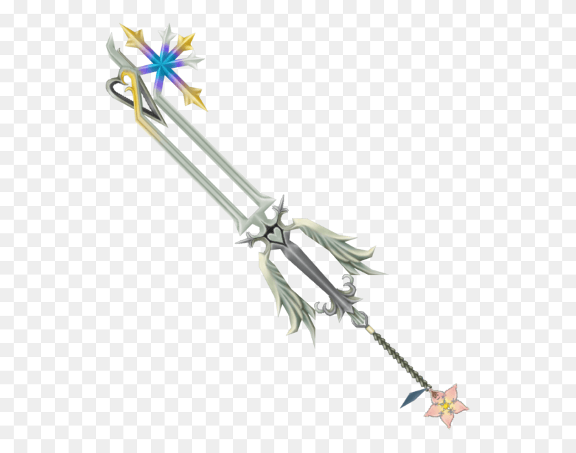 539x600 Kingdom Hearts Wiki Kingdom Hearts Oathkeeper Keyblade, Weapon, Weaponry, Spear HD PNG Download