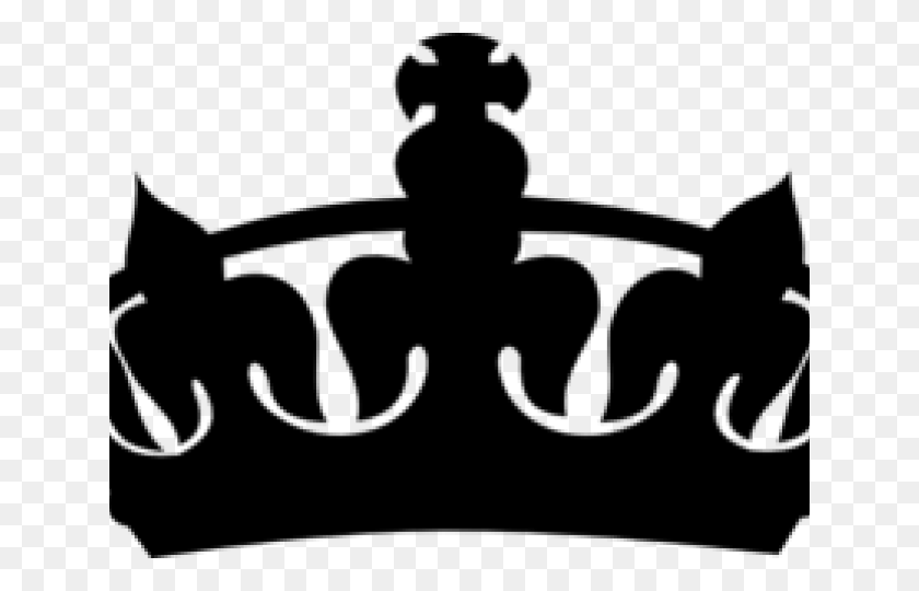 640x480 Kings Crown Clipart Logo King Crown, Gray, World Of Warcraft HD PNG Download