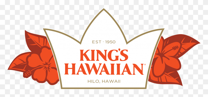 2485x1056 Kings Hawaiian King39s Hawaiian Restaurant Logo, Poster, Advertisement, Label HD PNG Download