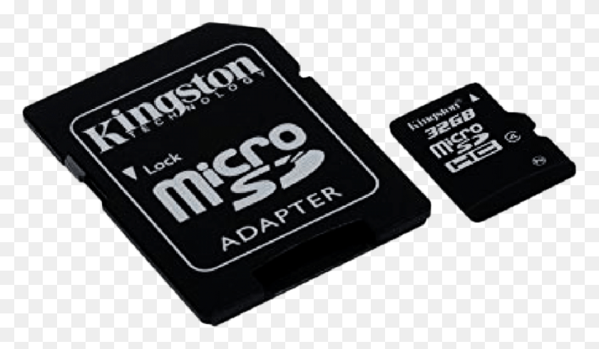 898x496 Kingston 32gb Haigh Capacity Micro Sd Card With Sd Kingston Micro Sd, Hardware, Electronics, Computer HD PNG Download