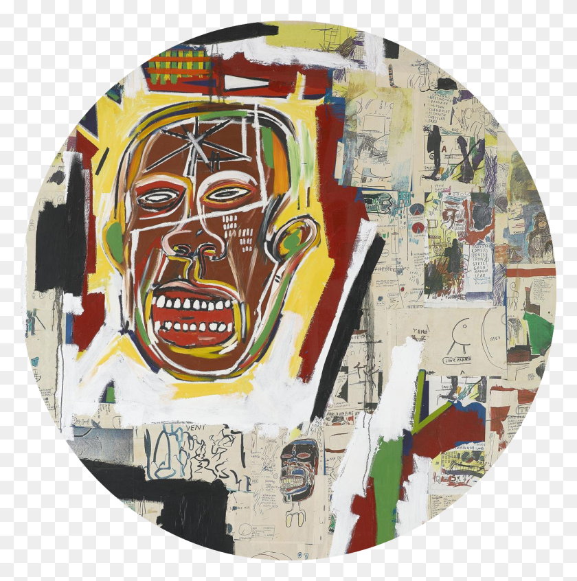 1297x1308 Descargar Png Kinig Of The Zulus, Jean Michel Basquiat, Rey De Los Zulus, Collage, Poster, Publicidad Hd Png