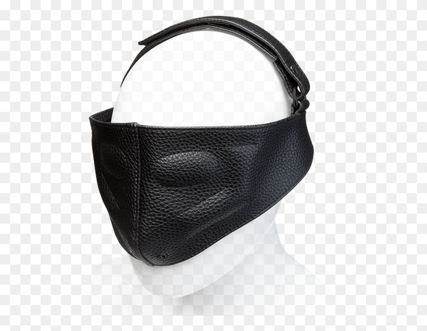 496x591 Kink Leather Blinding Mask Black Os Size Small, Clothing, Apparel, Helmet HD PNG Download