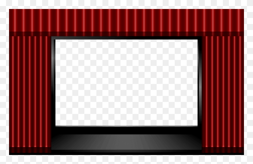 800x500 Kinoleinwand Clipart Stage, Monitor, Screen, Electronics HD PNG Download
