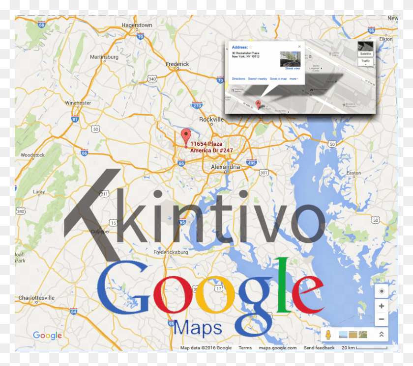 815x717 Kintivo Google Maps Web Part For Microsoft Sharepoint Google Logo, Text, Map, Diagram HD PNG Download