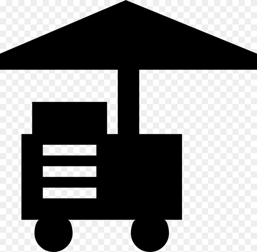 Kiosk Food Kiosk Icon, Outdoors Sticker PNG